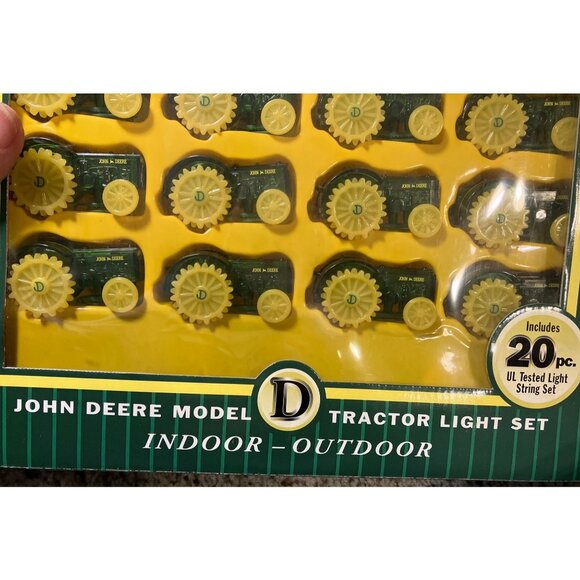 John Deere Special Edition Decorative Light Set For Patio Party Holiday - Picture 9 of 11